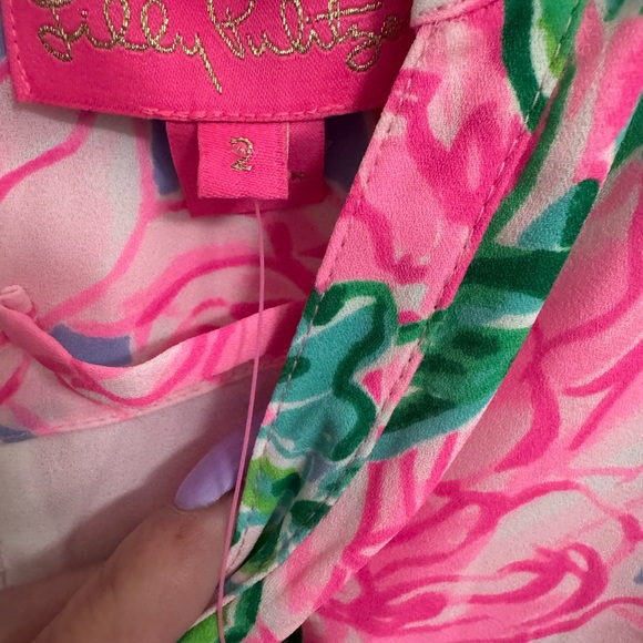 Lilly Pulitzer Destini Tie Waist Maxi Dress - Picture 9 of 13